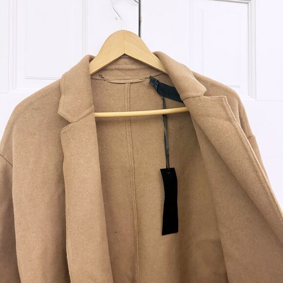 Jenni Kayne Cashmere Overcoat in Camel - Picture 6 of 10